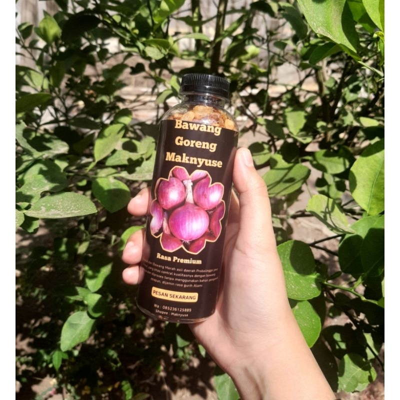 

Bawang Goreng Premium Maknyuse Asli Bawang Petani Probolinggo Jawa Timur