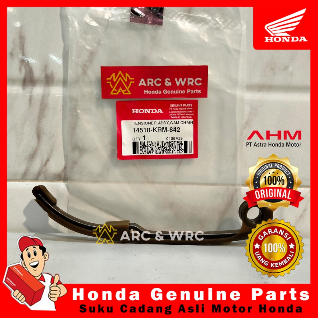 Karet Lidah Tensioner Atas Megapro CB Verza CRF150 // 14510KRM842