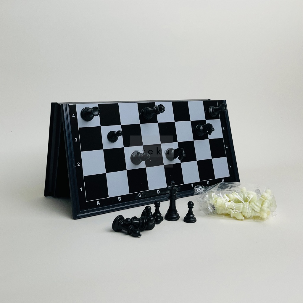 Catur Magnet | Catur Lipat Magnet | Magnetic Folding Chess