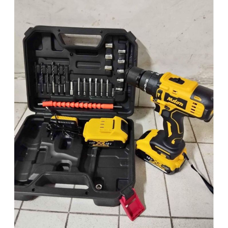 BOR CAS MDON 18VOLT KEPALA BESI