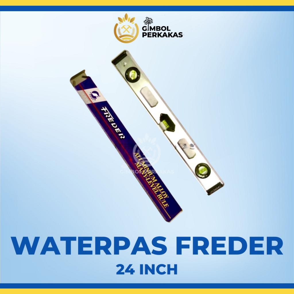 Waterpas Freder 24 in Waterpass Alumunimum