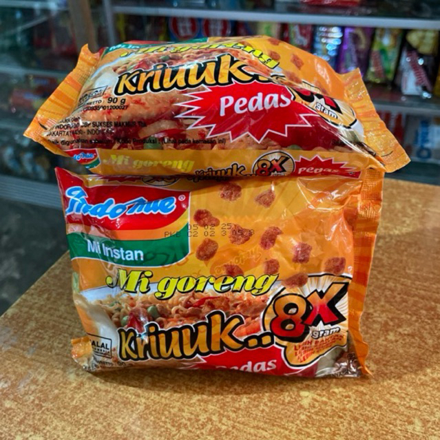 

1 BKS INDOMIE KRIUK KRIUUK PRODUKSI PALEMBANG 90gr