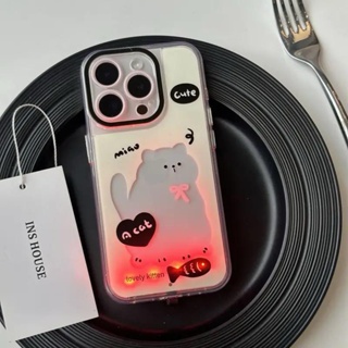 (PRE-ORDER) Warna Warni Case Iphone Glow In The Dark Ada Lampu Bisa Nyala untuk Iphone 11 12 13 14 1