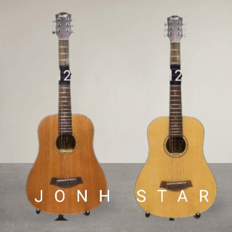 GITAR ACOUSTIC IMPORT COWBOY GW 120 ORIGINAL (free strap gitar import, pick gitar & senar gitar akus