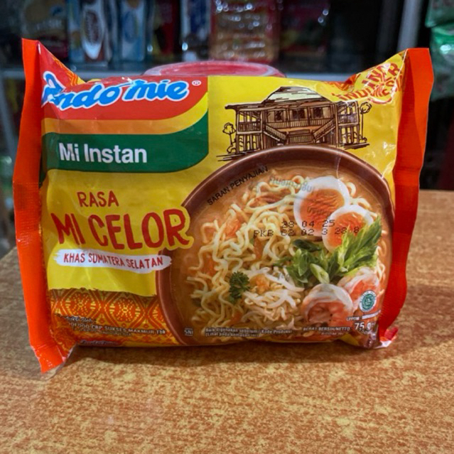 

1 BKS INDOMIE MI CELOR KHAS PALEMBANG 75gr TERLARIS / indomie celor / mi celor palembang