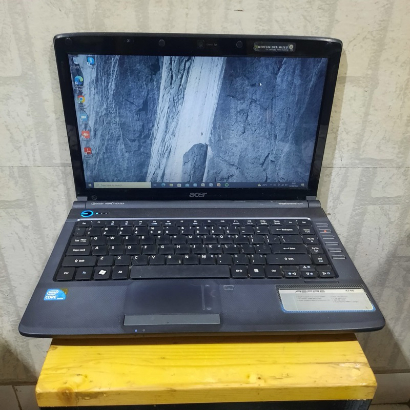 Laptop Acer 4740, Core i3, Intel HD Graphics, Ram 4/ssd 128, Black