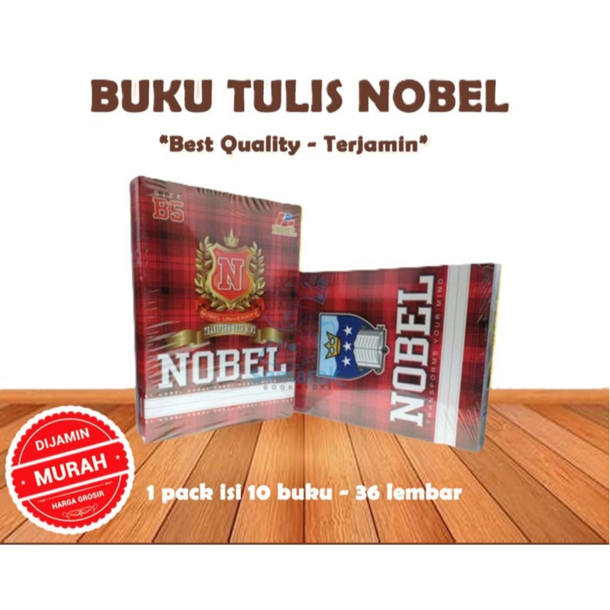 

Buku Tulis Nobel 36 lembar | Buku Tulis Besar | Buku Sekolah