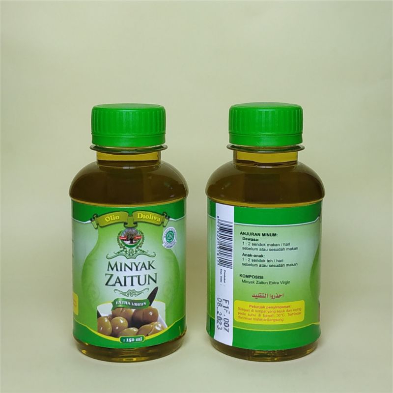 

Minyak Zaitun Extra Virgin Dan Olive Oil Alghuroba Kemasan 150ml Original