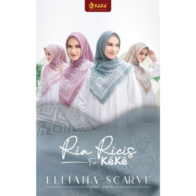 Hijab Keke Eliana Scarf Ria Ricis for Keke
