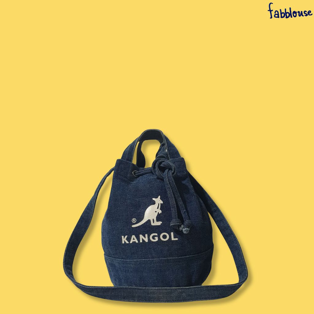 Kangol Eco Friendly Bag Bucket - Blue Denim