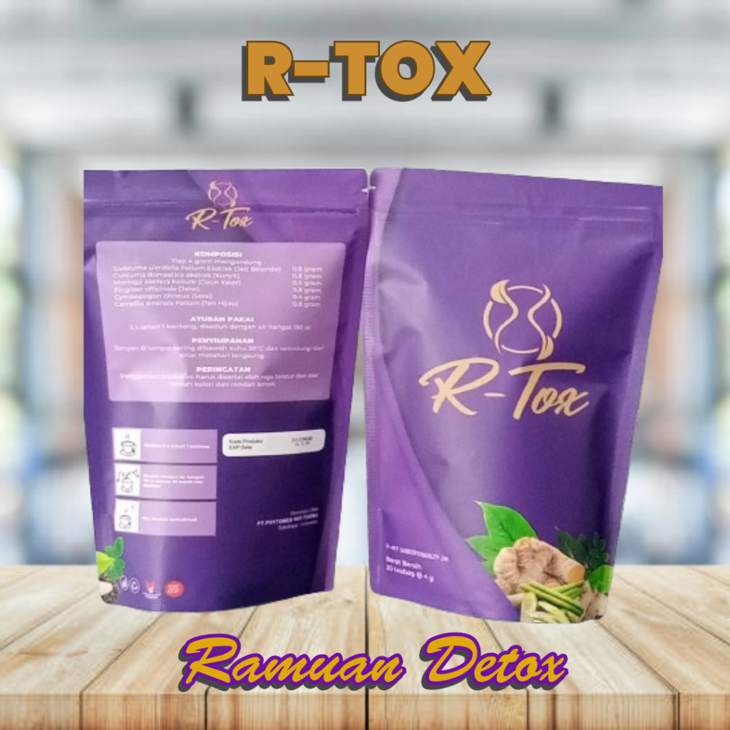 

Teh R Tox Herbal Tea untuk Detox Usus Extra Daun Jati Belanda