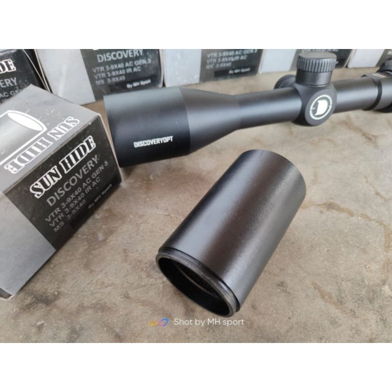 sunhide pelindung sinar telescope DISCOVERY MS 3-9x40, VTR 3-9x40 AC, IRAC