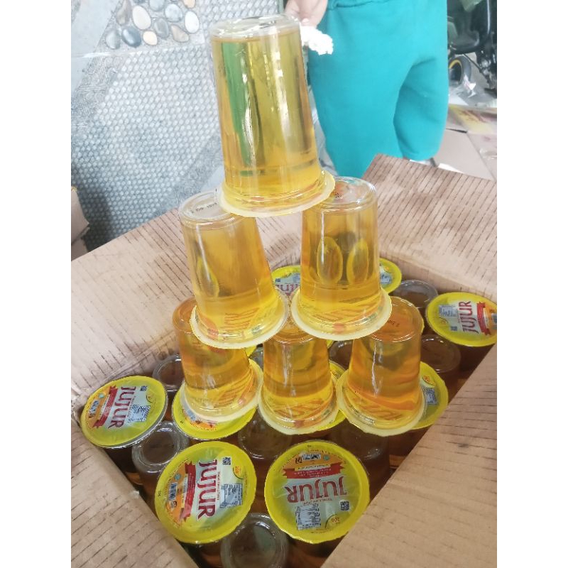 

paket 5 minyak goreng kemasan gelas 200 ml