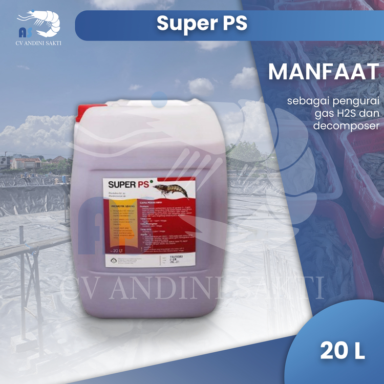Probiotik Udang dan Ikan Super PS 20L