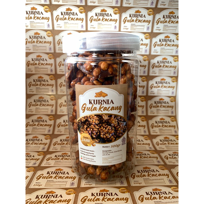 

Ampyang / Gula Kacang | Kemasan Toples 500gram