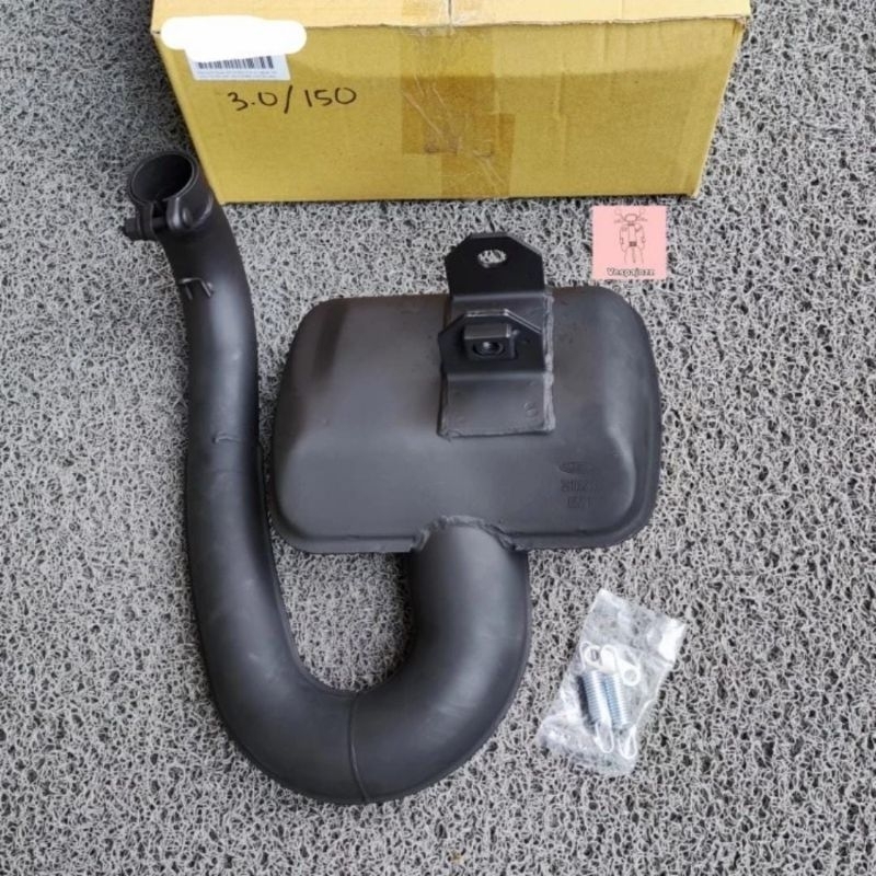 Knalpot Bigbox SIP Road 3.0 Utk PX Sprint Excel by SIP Scootershop