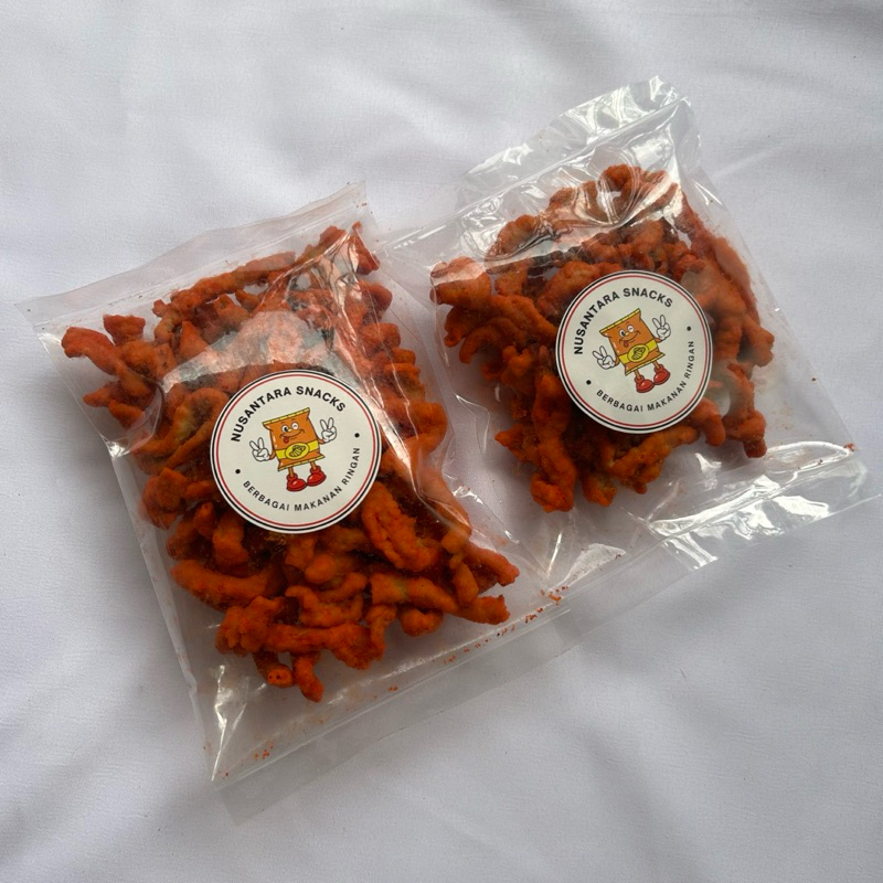 

[ ENAK TERMURAH ‼️] CEMILAN USUS AYAM CRISPY PEDAS / KRIPIK USUS KRISPY BALADO ENAK 2 UKURAN - CAMILAN KRIPSUS TEPUNG PEDAS ASIN 110 70 GRAM SNACK VIRAL JAJANAN RINGAN TERLEZAT