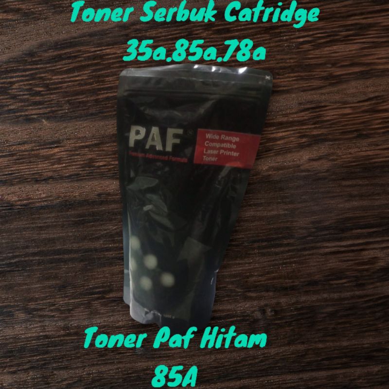 Serbuk Toner Paf Hitam 85A