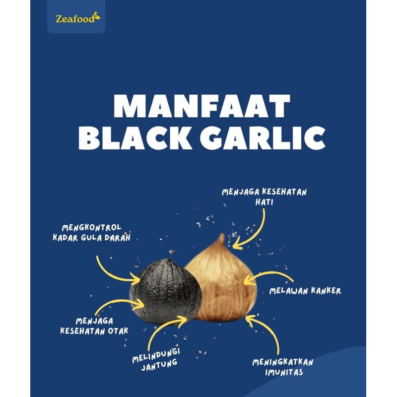 

Black Garlic By Zeafood ( MEDIUM )