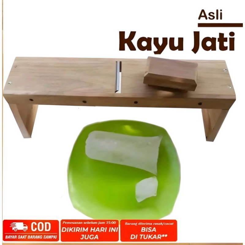 Serut Es Manual KAYU JATI Asli / Alat Serut Es Batu / SERUTAN ES MANUAL