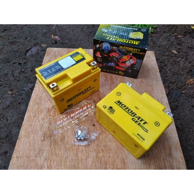 ACCU AKI KERING MOTOBATT MOTOR BEAT / SUPRA 125 / VARIO 110 CB GL MP TIGER