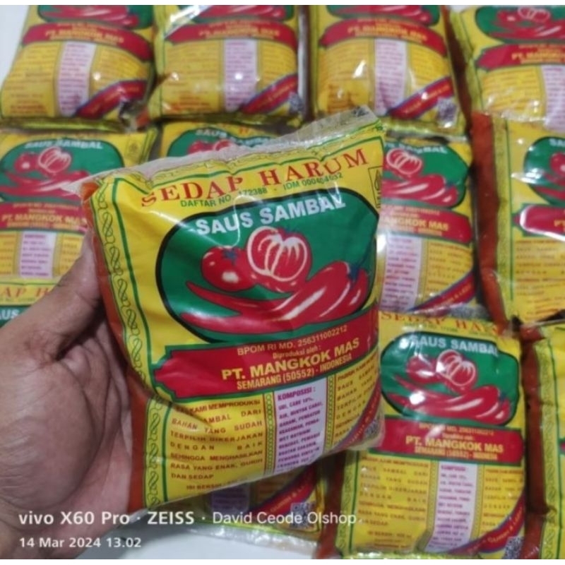 

Saos Sambal Sedap Harum Cap Mangkok