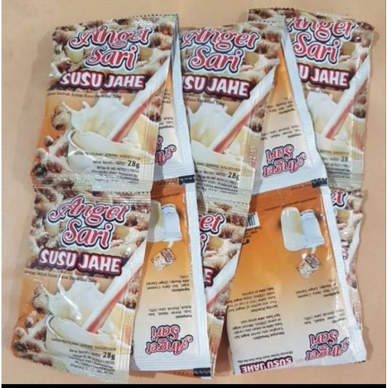 

1 rcg susu jahe anget sari 10 sachet