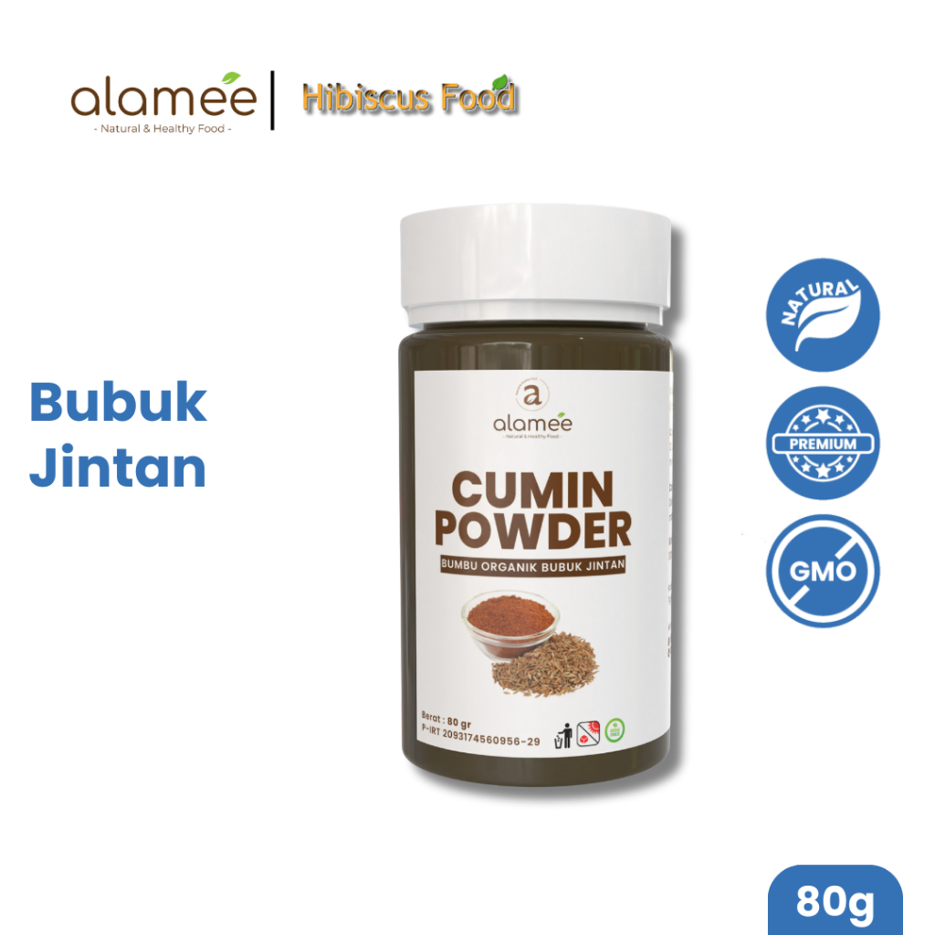 

ALAMEE Bumbu Dapur Jintan Bubuk Cumin Powder Bumbu Dapur Instan Jinten Caraway Rempah Masak 80gr