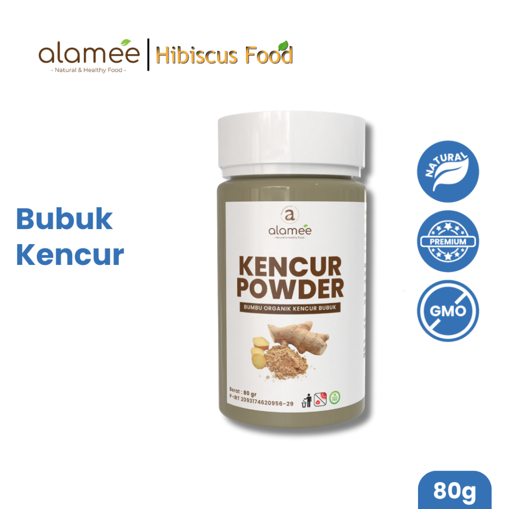 

ALAMEE Kencur Bubuk Bumbu Dapur Organik Murni Asli Tanpa Campuran Powder Spice fresh and natural