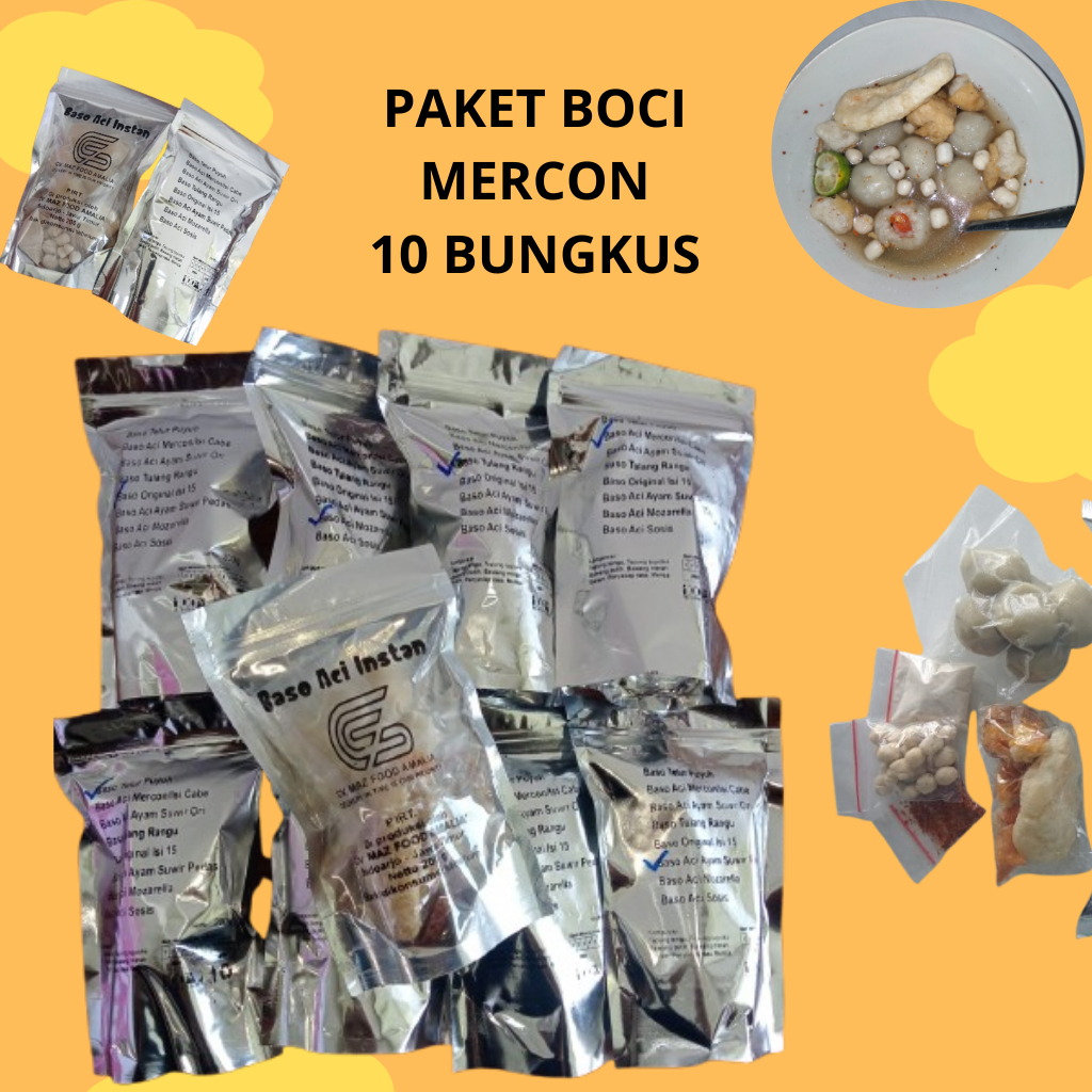 

BASO ACI INSTAN MERCON MAZFOOD PAKET 10 PACK