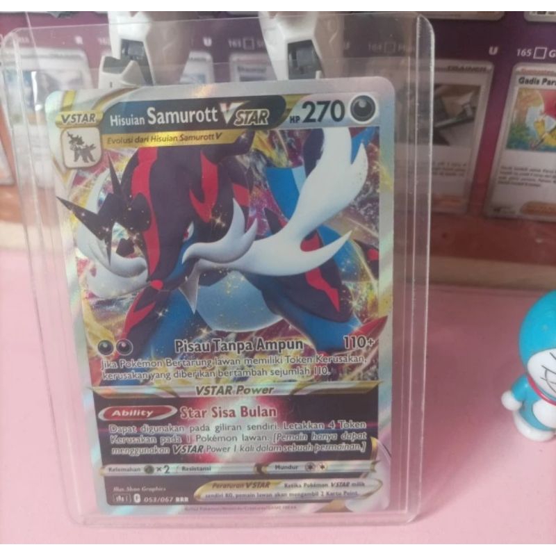 Hisuian Samurott Vstar 053/067 RRR - Hologram - Pokemon TCG Indonesia