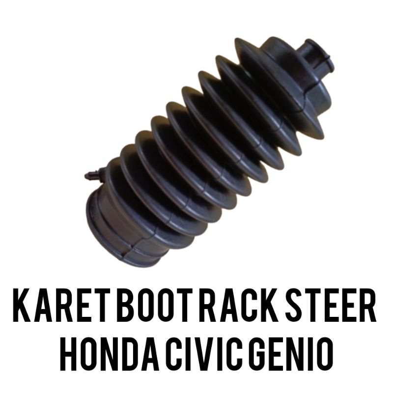 karet boot rack stir steering rack end honda civic genio