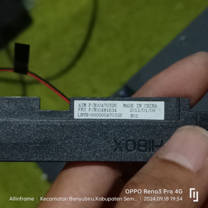 Speaker laptop lenovo thinkpad t420 t420i Spil utuh normal garansi