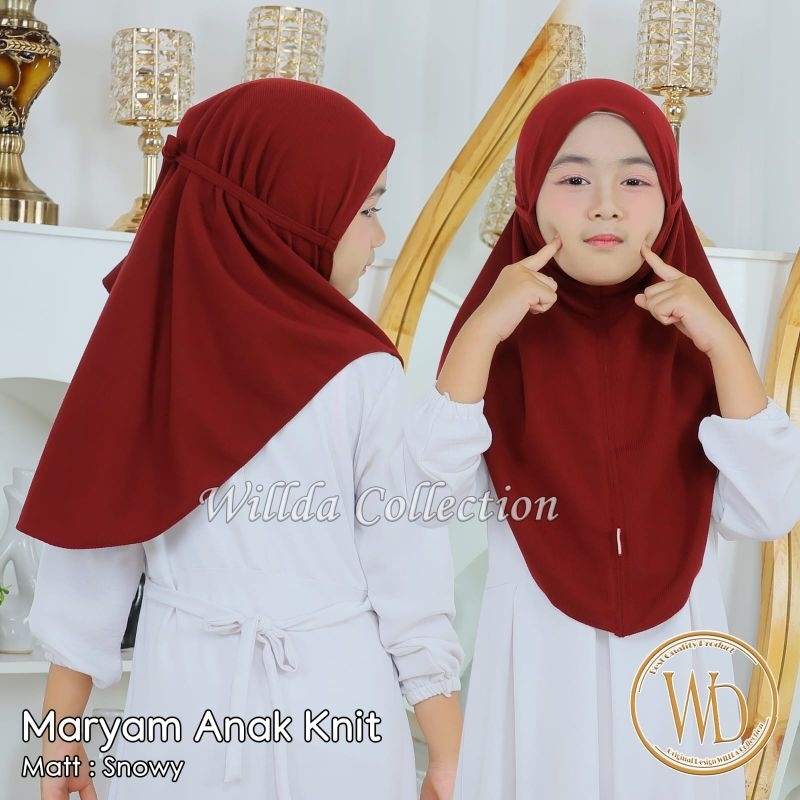 bergo knit anak tali/bergo knit syiria/bergo knit tali/bergo kaos tali.
