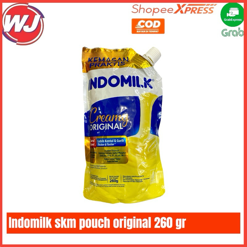 

INDOMILK SKM POUCH ORIGINAL 260 ML