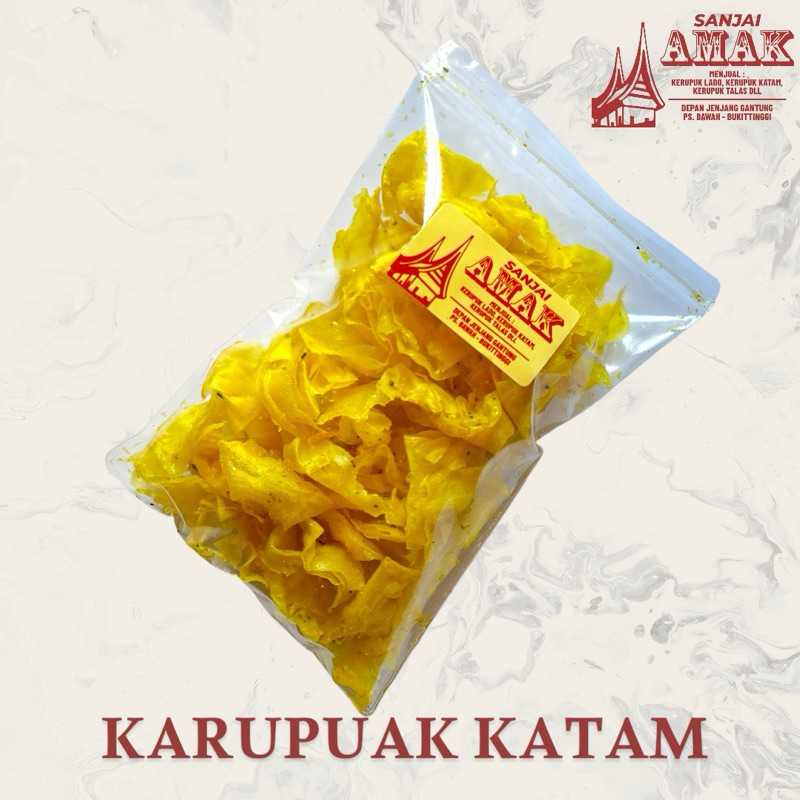 

Sanjai Karupuak Katam/Kerupuk Serut