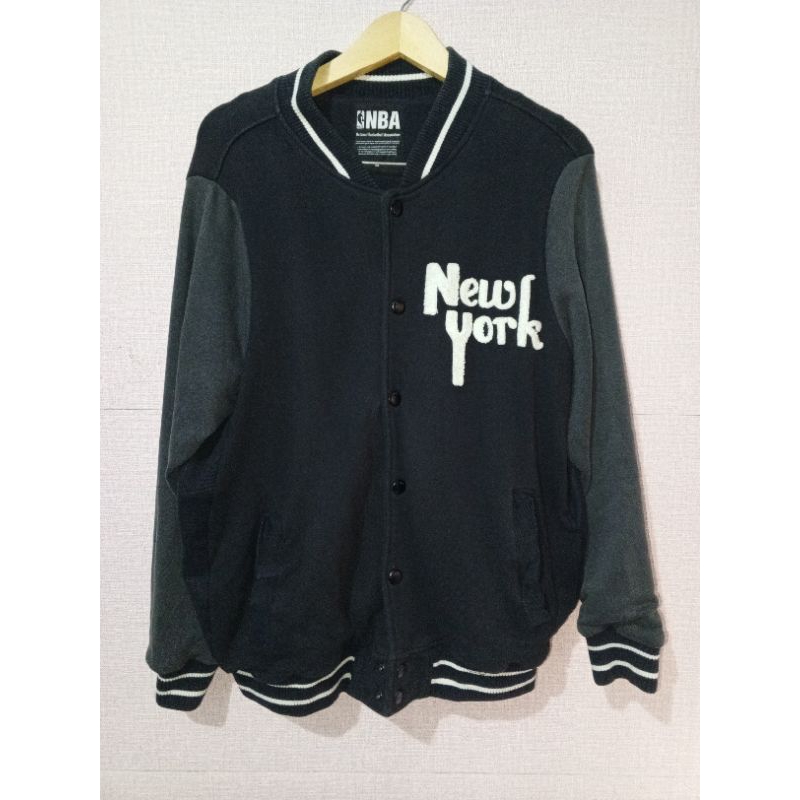 Baju Jacket sweater varsity vintage NBA newyork second