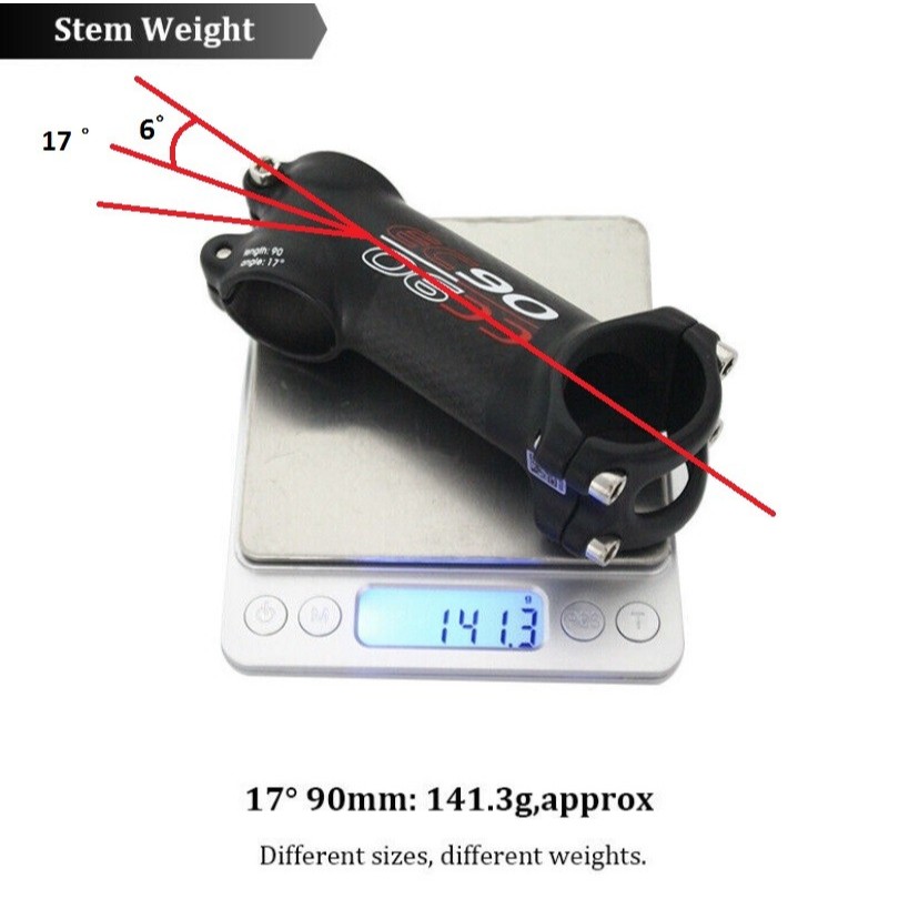 Stem carbon alloy ec90 Roadbike MTB