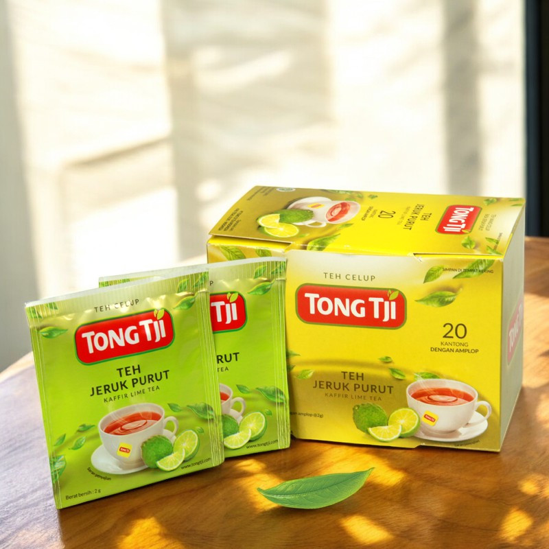 

Tong Tji Jeruk Purut 1 pack isi 40 gram ( Tea Bag/ Teh Celup dgn Amplop )