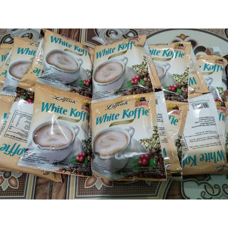 

Luwak White Koffie 1Renceng Isi 10 Luwak White Coffee