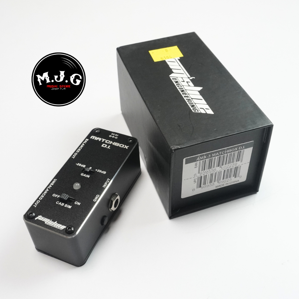 direct box or cabinet simulator Efek gitar dan bass aroma pedal tomsline DI Cab box AMX 3