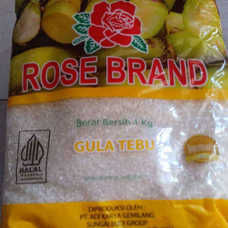 

Rosebrand gula tebu 1kg