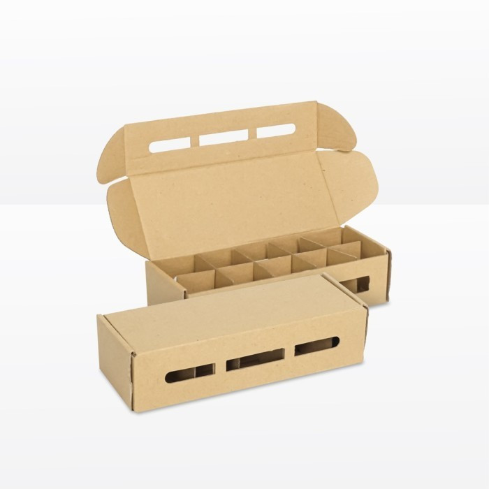 

10 Pcs Box Telur Sekat 10 Dus Kemasan Telur Ayam 24x9x6 Kotak Kemasan Telur Ayam Kampung Packaging