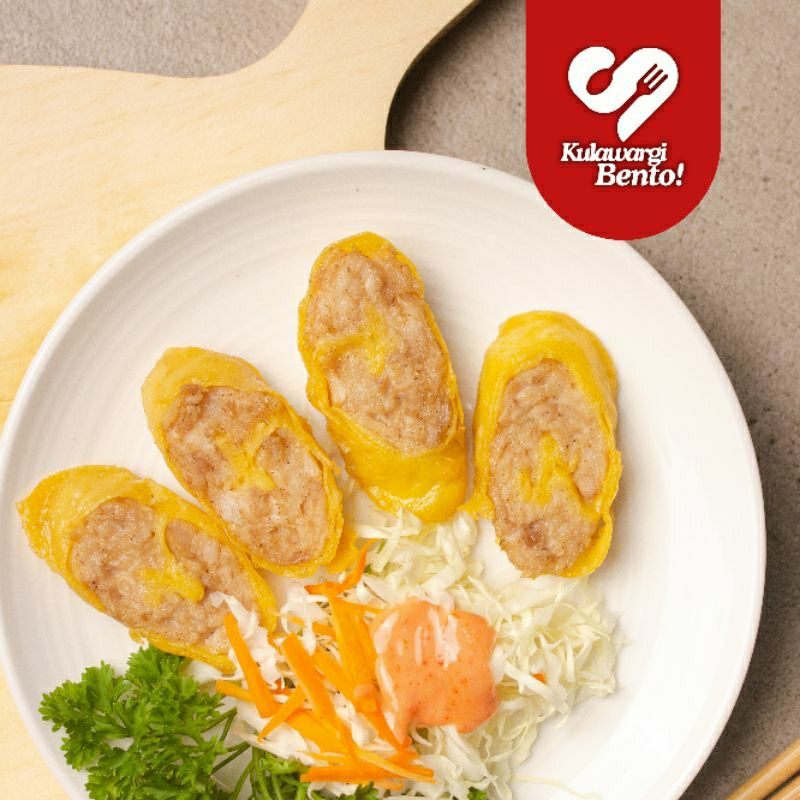 

[Promo] BENTO Egg Chicken Roll Ayam Gulung Telur ala Jepang Frozen Food Isi 12pcs by Kulawargi