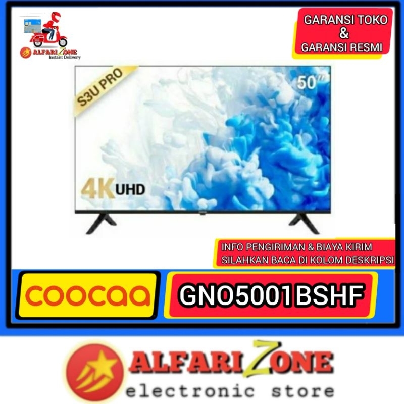 Smart TV COOCAA 50" 50S3U PRO 4K UHD SMART TV COOCAA 50 INCH