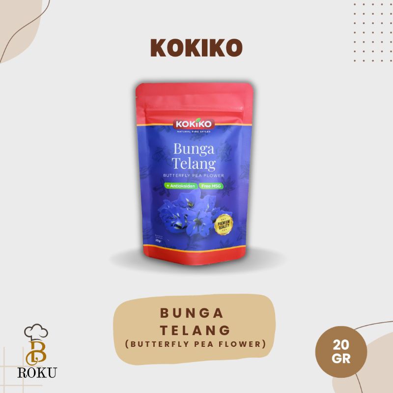 

Kokiko Teh Bunga Telang Kering 20 gr