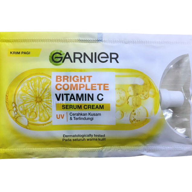 Garnier Bright Complete Vitamin C Serum Cream 7 ML SACHET