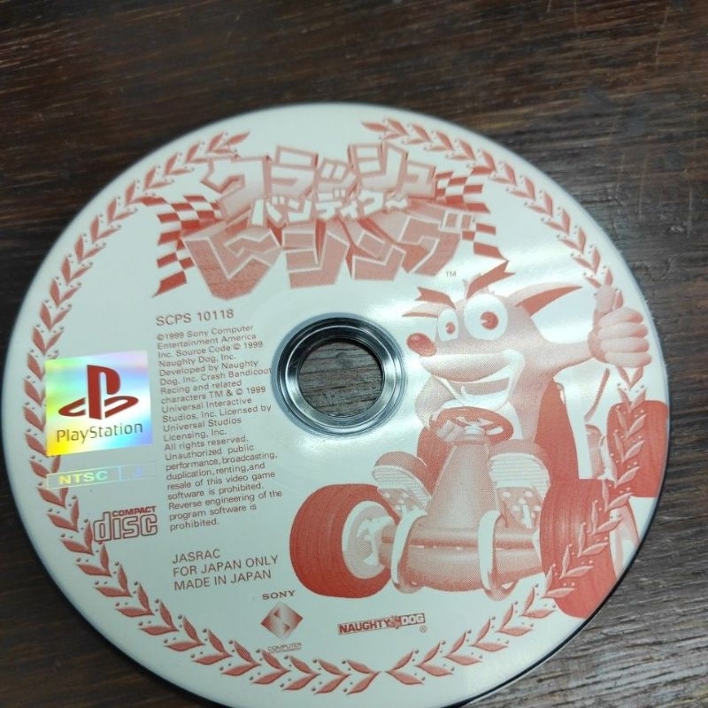 Kaset Cd Ps2 /Ps1 Original CTR