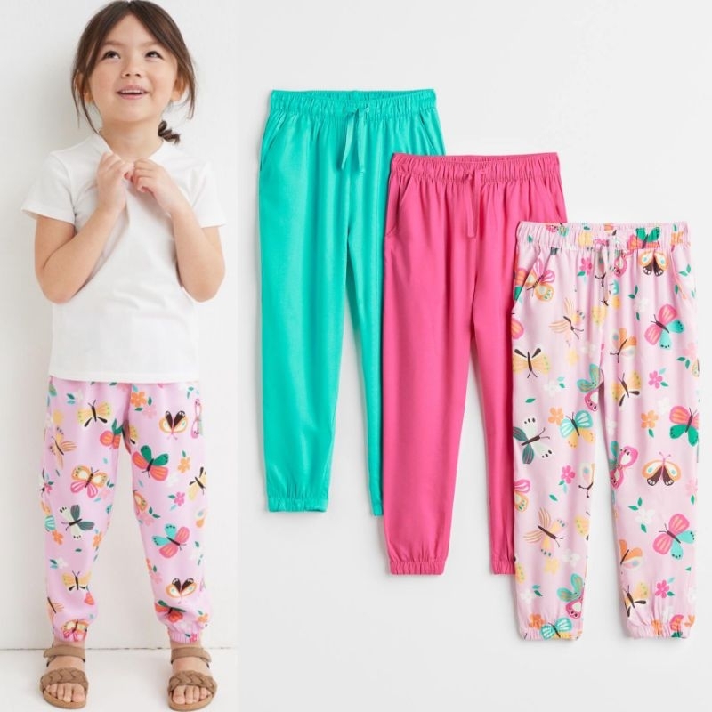 jogger anak perempuan hm