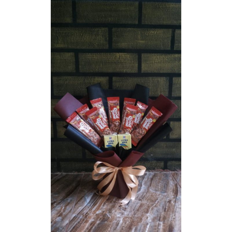 

BUKET SNACK GOOD TIME &SUSU /KADO